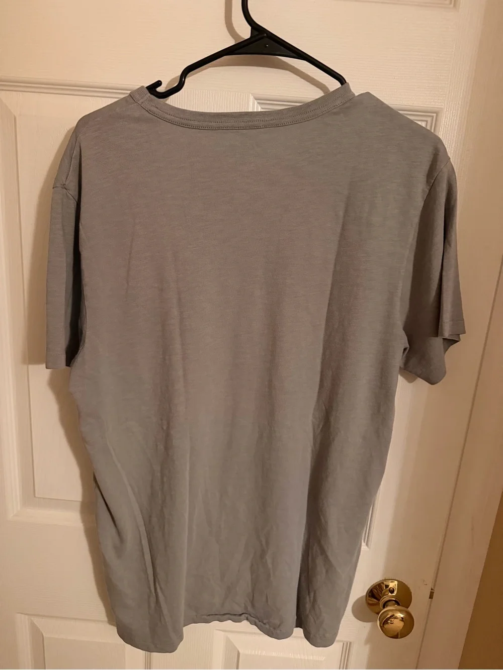 J. Crew Men’s Light Gray Short-Sleeve Pocket Tee